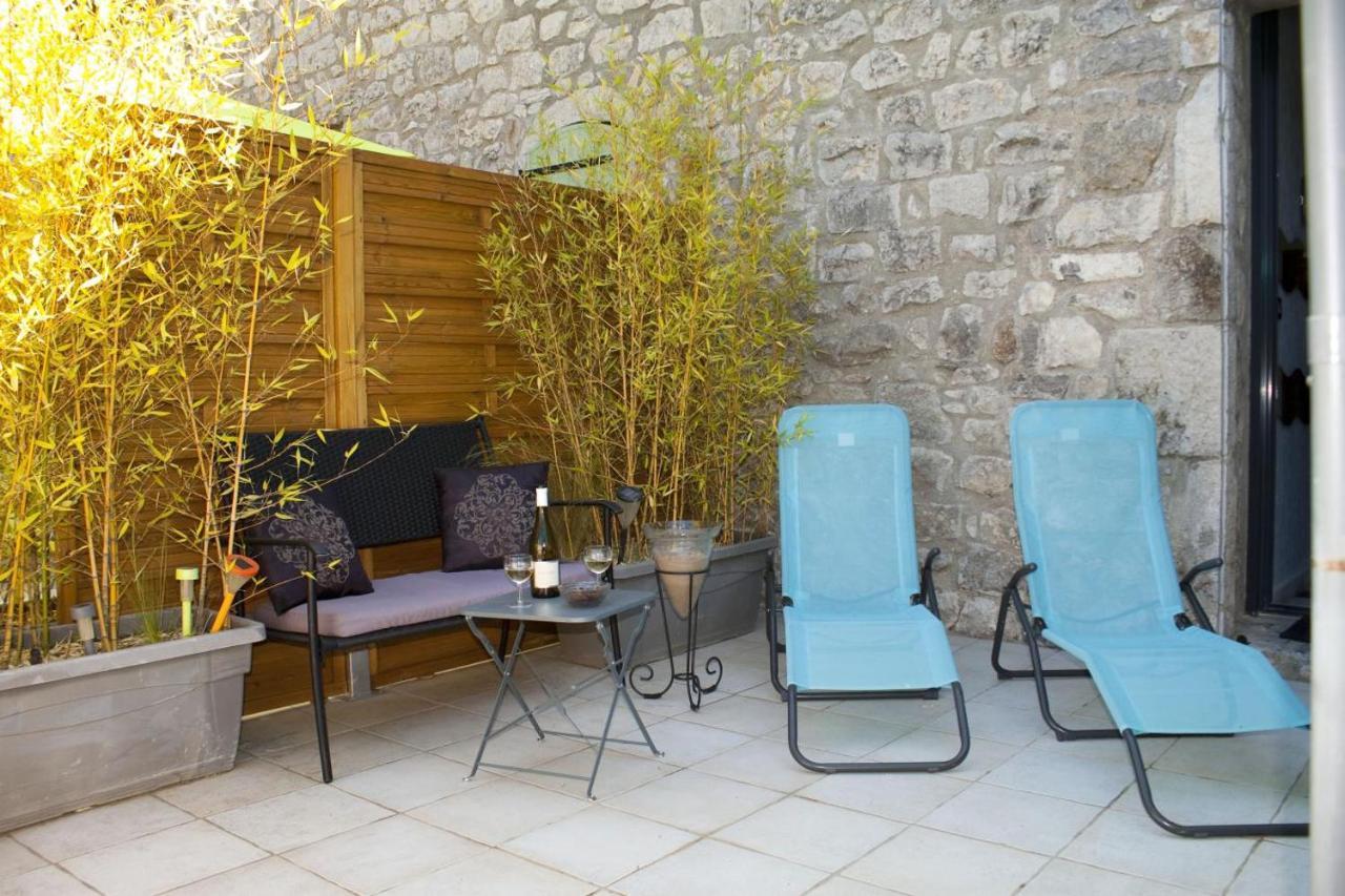 Mas Des Falaises Saint Alban Auriolles Exterior foto