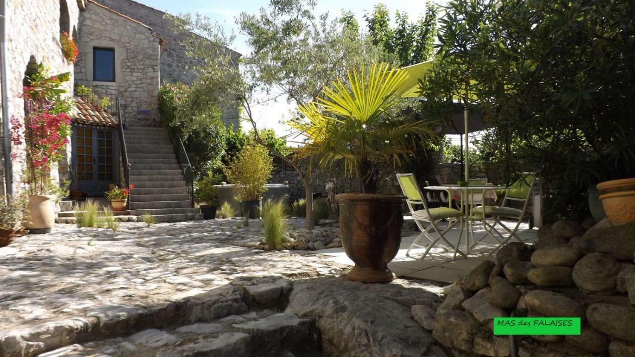 Mas Des Falaises Saint Alban Auriolles Exterior foto